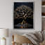 Baobab noir avec ambiance - arbre Baobab Wall Art Living Room-97171386-134141049