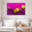 Yarlin - magenta et macarons jaunes-108951934