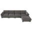 Canapé modulaire de 130 po