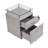 Rolling File Cabinet With Glass Top-414536864