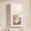 Armoire à bijoux murale avec miroir Karmakar-75704474