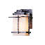 Tourou 7.4" H Outdoor Armed Sconce-134843321