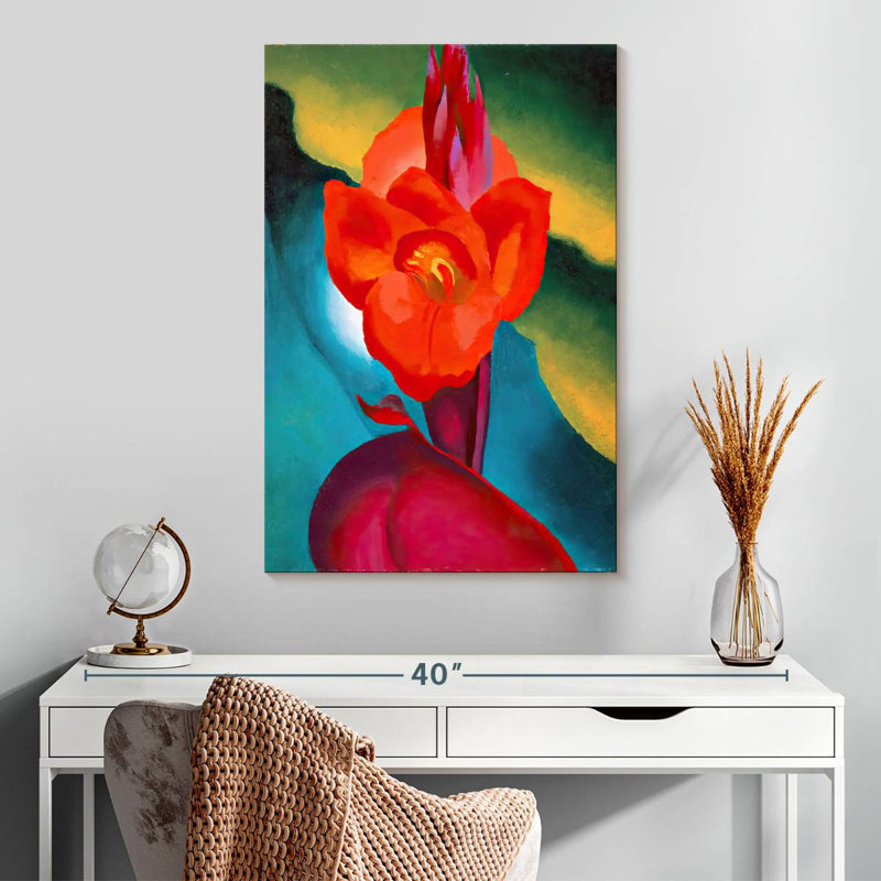 Harnek Red Canna 1919, H 30 po x l 20 po