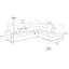Canapé modulaire en L de 97,5 po de largeur Budapest-1350957349-1457945102