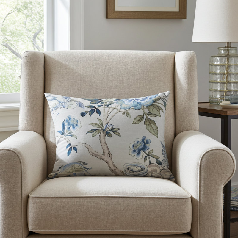 Elyssa Pillow Cover & Insert, 16" x 16", Throw Pillow