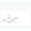 Cintre en plastique antidérapant Nordelo pour robe / chandail / chandail-1197951409