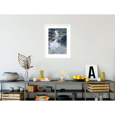 Étang avec nénuphars par Claude Monet - Reproduction giclée encadrée