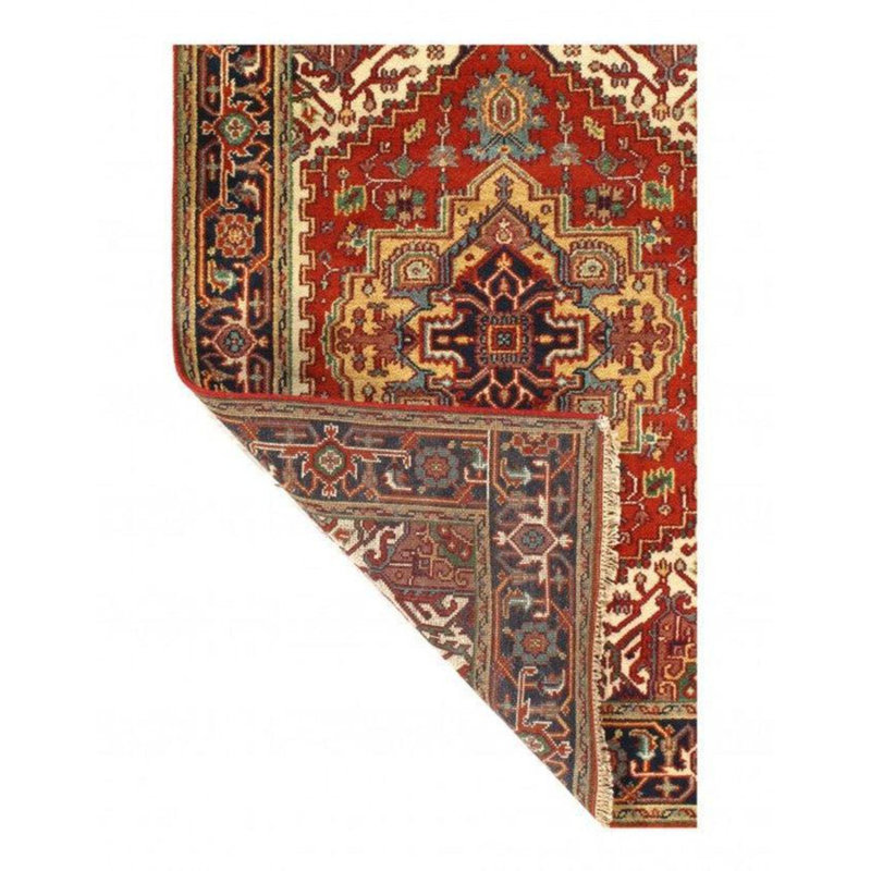 Faize Oriental Area Rug in Rust