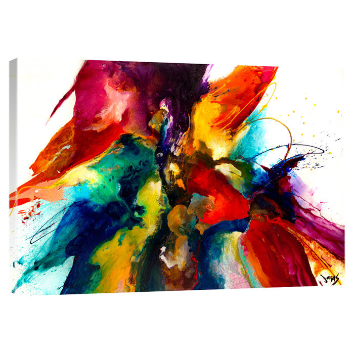 « Flourish III »- Impression sur toile, 20 po x 30 p, Toile, Sans cadre