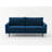 70" Velvet Round Arm Sofa-607401290