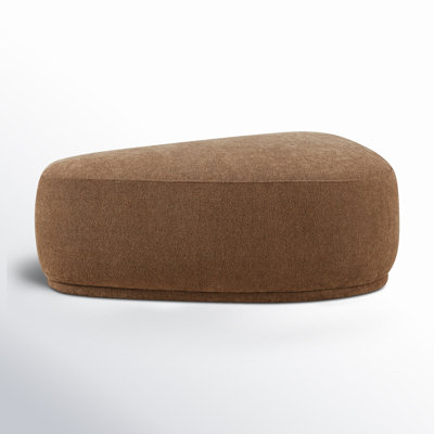 Adna 44'' Triangular Upholstered Ottoman