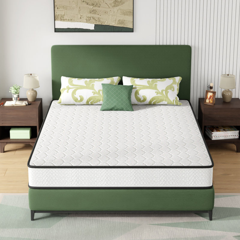 Scheinman FDW Firm Memory Foam Mattress, Queen, Standard Profile (8”)