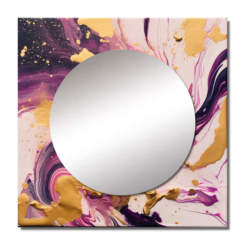 Grand miroir carré Chlo, 23 po x 23 po