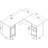 Paelynn L-Shaped Executive Desk-938171966