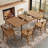 Solid Wood Extendable Dining Table with Seamless Expansion from 47.2 to 63 Inches, Seats 4 to 8 People, Walnut Finish, Easy Assembly, Perfect for Dining Room, Kitchen, and Living Room-946590580