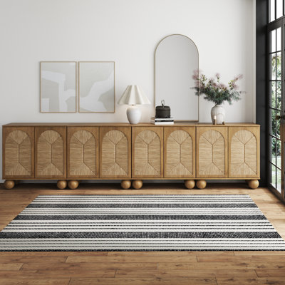 Seagrass Storage Cabinet Set Or TV Stand