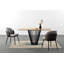 Chambersburg Beech Metal Base Dining Table