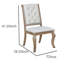 Hallbera 19.25'' H Tufted Upholstered Side Chair