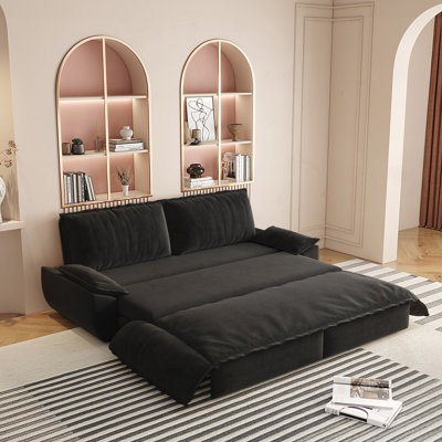 Canapé-lit escamotable grand 73,2 po