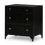 Belmont 3 - Drawer Nightstand in Black