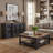 Weddel Basilico 2 Piece Modern Sideboard And Coffee Table Set-904375059-904375057