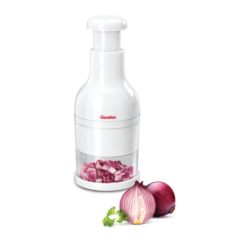 Twist Onion Chopper With Stainless Steel Blades