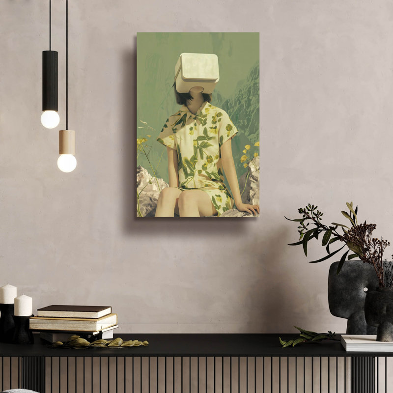 Art mural en verre Winston Porter, H 24 po x l 16 po x P 0,2 po