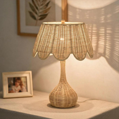 Lampe de table 16,9 po Boho