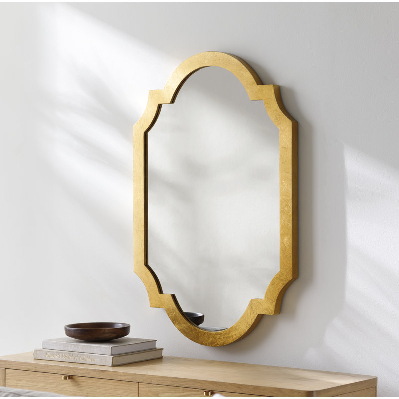 Pixie Mirror, 36" x 24", Gold