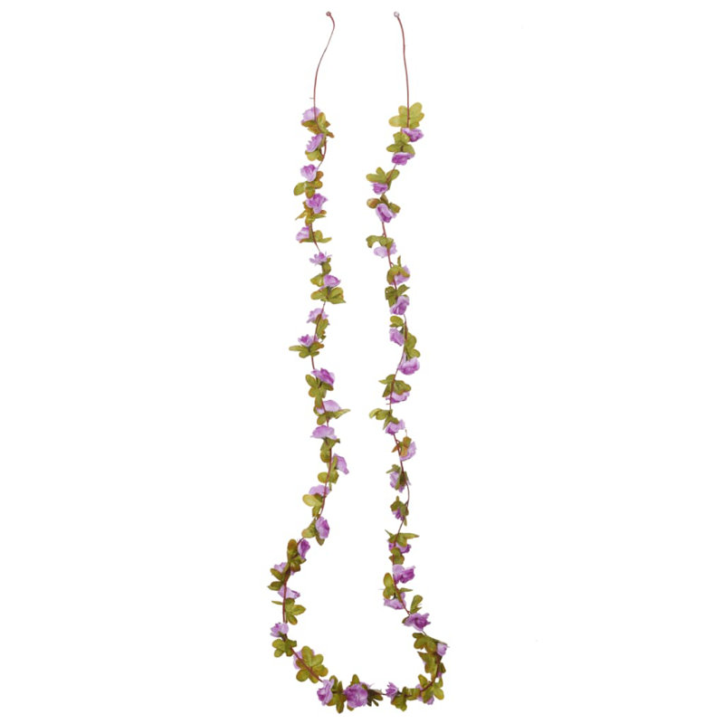 250cm Faux Garland, Purple, 250cm H