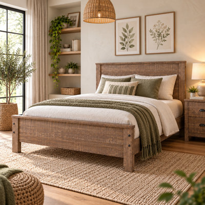 Solid Wood Bed Frame