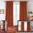 100% Blackout Linen Textured  Curtains Farmhouse Thermal Insulated Pocket Back Tab Full Light Blocking 2 Panel-1927166336-1926543863