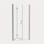 Porte de douche pivotante universelle à ajustement de 1 3/8 po, avec finition en verre trempé de 1/4 po 3472-111493622