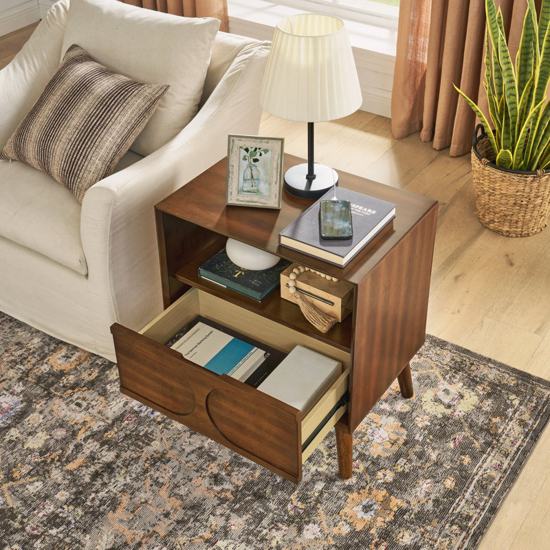 Table de chevet moderne Mid Century