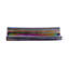 Atmosphere 2 in. x 8 in. Iridescent Recycled Glass Handmade Trim Decorative Wall & Pool Tile-72887002