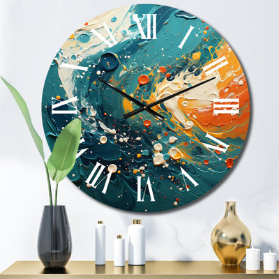 Metal Wall Clock