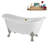 59" Streamline Clawfoot Tub,Tray,Drain, Clawfeet-101628973-102220277