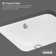 Artifacts 21-1/4 In. Rectangular Undermount Bathroom Sink