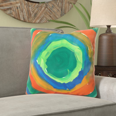 Ivanna Outdoor Reversible Throw Pillow