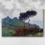 «Church at Varengeville» par Monet, galerie d'art sur toile tendue-1003727064