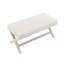 Banc rembourré avec pieds croisés en X-1905174059