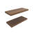 Belville Floating Shelves 1.50" H, 2 pcs Shelves -61384729