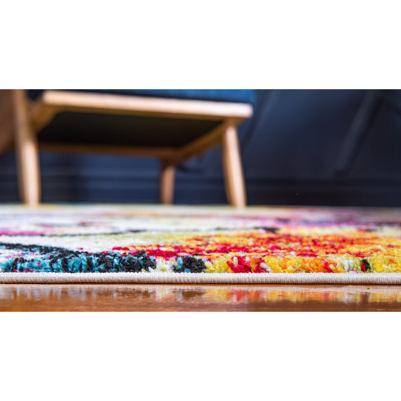 Lorene Floral Indoor Rug, Runner 2' x 6'1"
