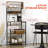 Versatile Kitchen Bakers Rack with Power and Coffee Bar Functionality