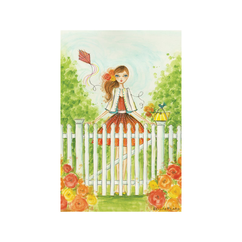 Printemps à Summerside, art, Toile tendue, H 12 po x l 8 po x P 0,75 po