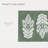 100% Cotton Pattern Bath Mat in Folk Leaves-992534076-992534023