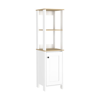 4-Shelf Linen Cabinet