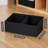 Trapezoid Storage Bins With Handles And Dividers - Foldable Closet Organizer Baskets For Clothes, Toys, And Home Organization-2103672750