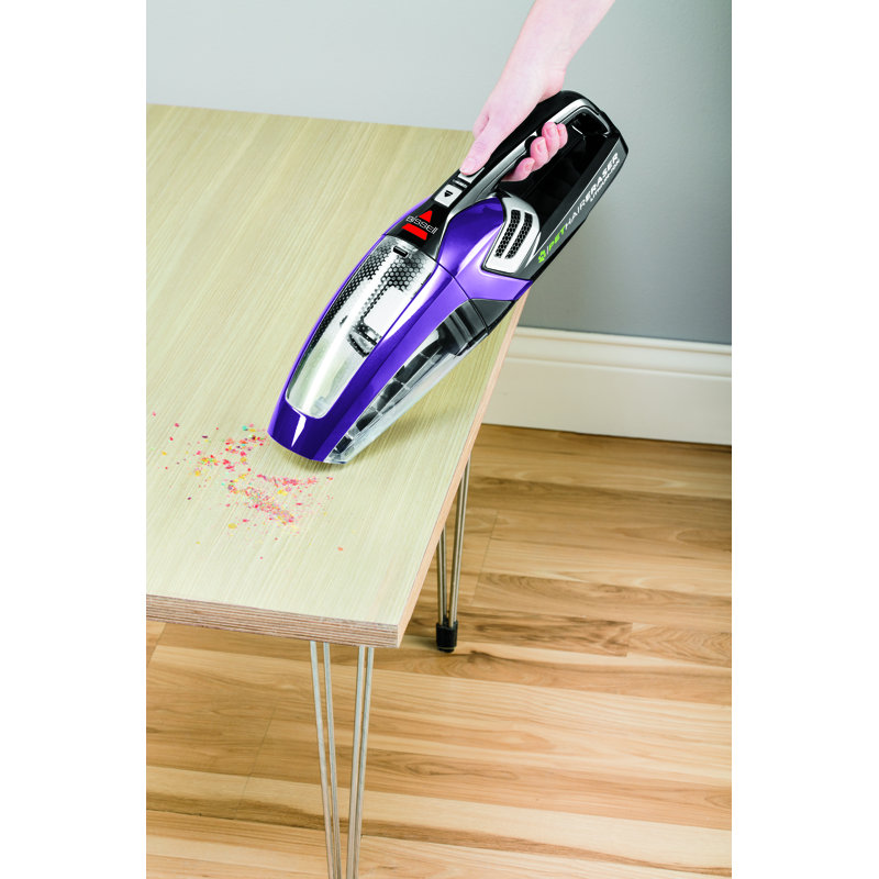 BISSELL Lithium Ion Bagless Handheld Vacuum, Purple, 2390