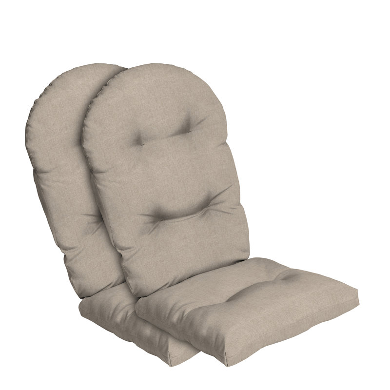 Coussin de siège / dossier d'extérieur ARDEN, Brun clair naturel